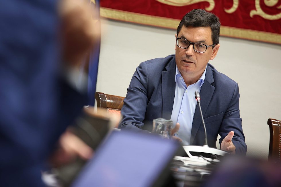 El consejero de Obras Públcias, Pablo Rodríguez