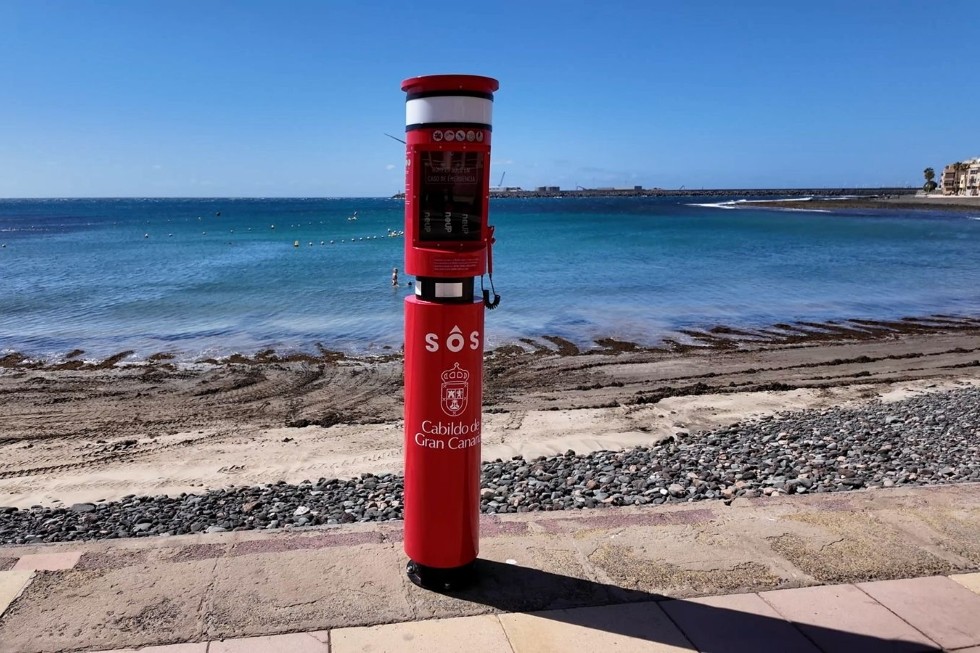 Totem de Salvamento en Arinaga