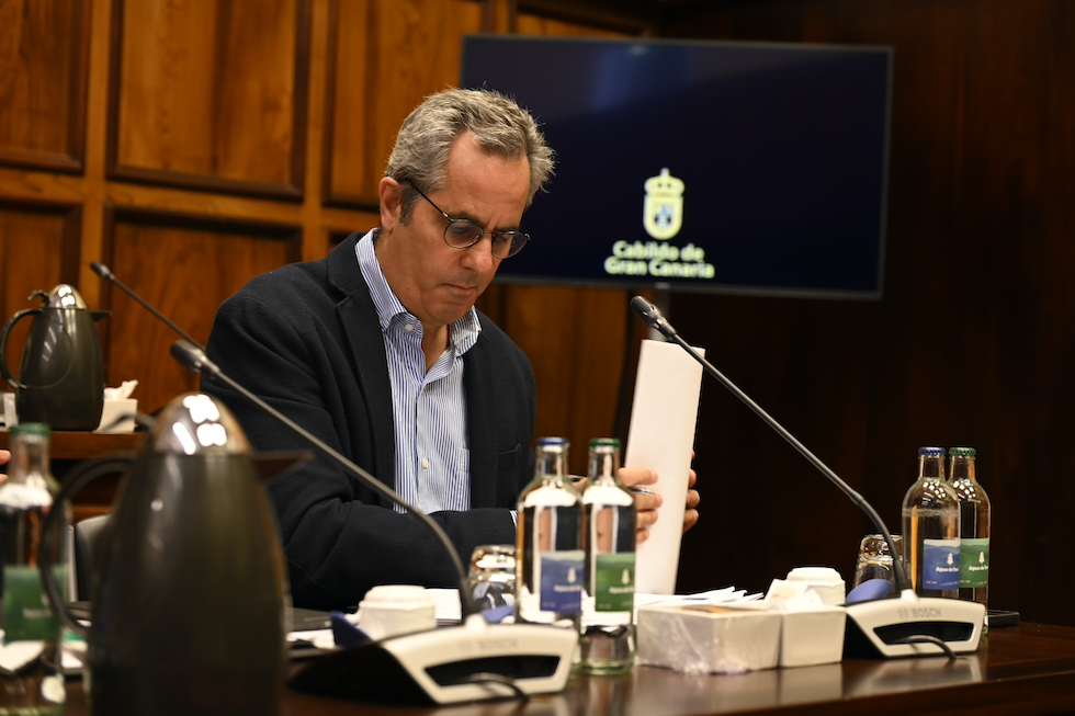 Miguel Jorge, portavoz del PP en el Cabildo de Gran Canaria
