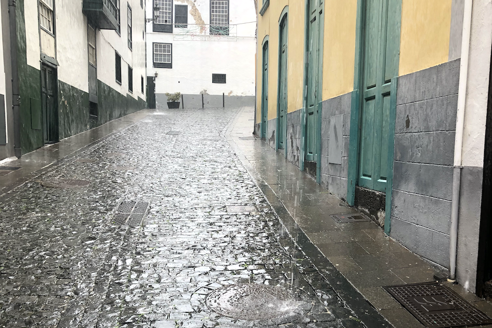 Una borrasca atlántica traerá lluvias persistentes a Canarias