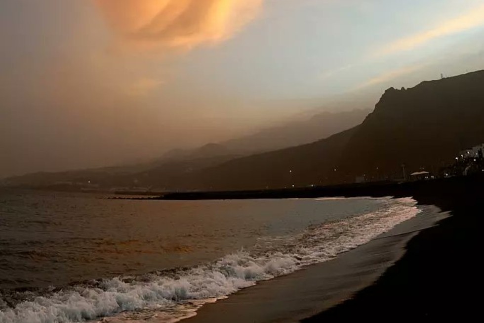 Calima en La Palma. RR.SS.