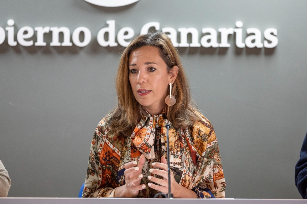 J&eacute;ssica de Le&oacute;n en la firma del protocolo | Maspalomas Ahora