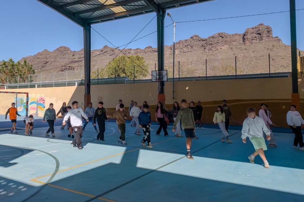 Tres centros de Mogán incorporan la danza urbana a sus clases de Educación Física