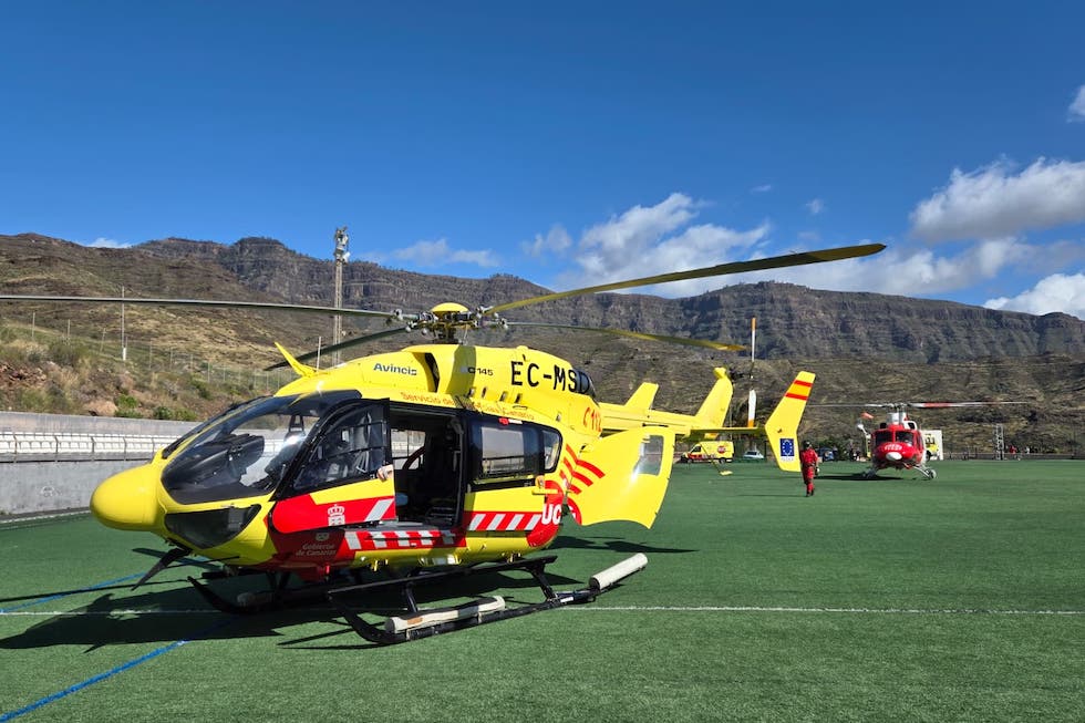 Una menor resulta herida grave al caer desde cuatro metros en la zona del Charco de los Azulejos