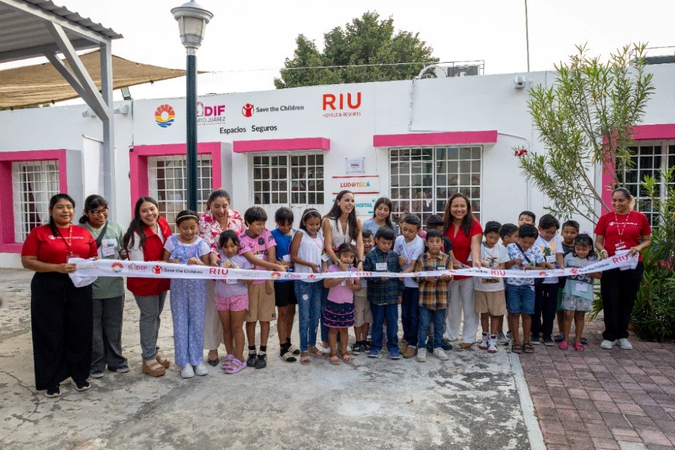 Inauguraci&oacute;n de la tercera ludoteca de RIU en Quintana Roo