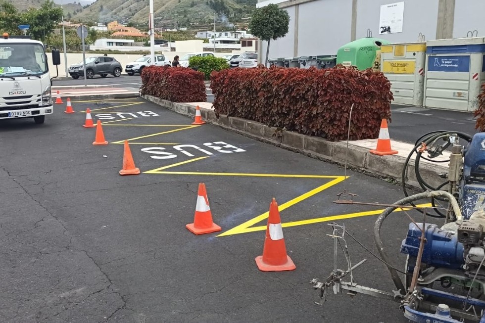 Obras en los aparcamientos