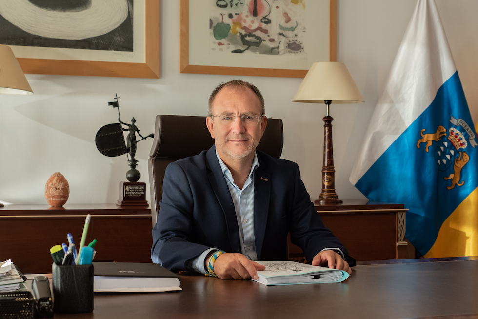 Sergio Rodr&iacute;guez, presidente del Cabildo de La Palma