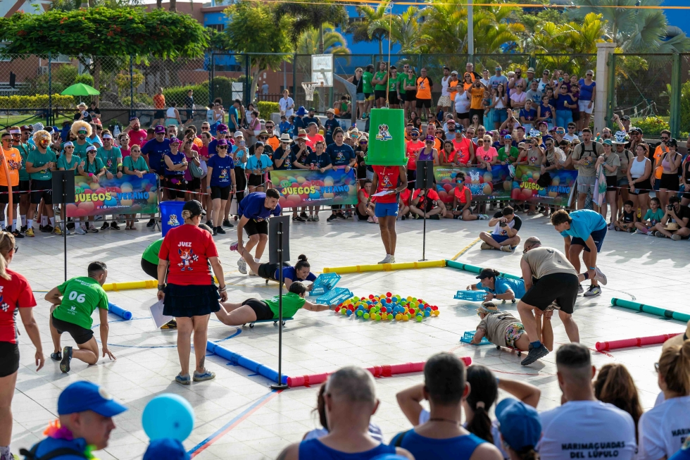Tragabolas en los Juegos del Verano 2025 | Maspalomas Ahora
