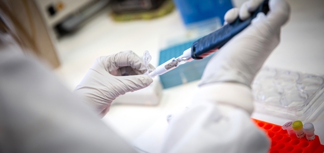 Investigadores del Centro Nacional de Biotecnología del Centro Superior de Investigación Científica, que trabaja en la creación de una vacuna que, se espera, empezará los ensayos clínicos en otoño. CNB-CSIC