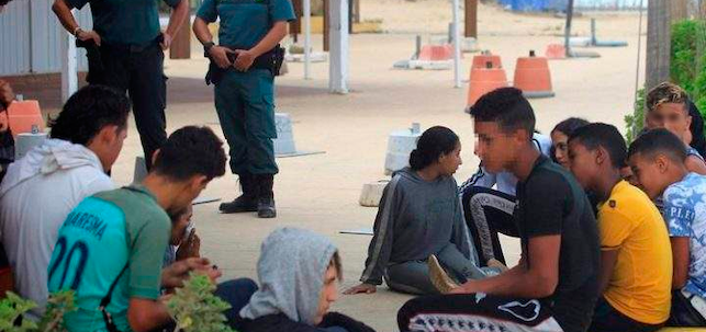 Menores extranjeros no acompa&ntilde;ados. EFE