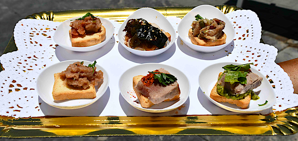 Tapas ideadas por los cocineros