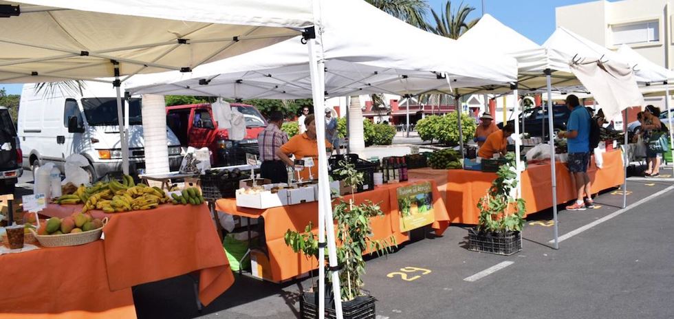 Mercado Agrícola. Imagen de archivo