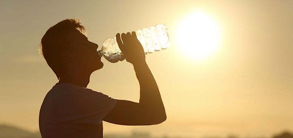 Hidratación ante las altas temperaturas.