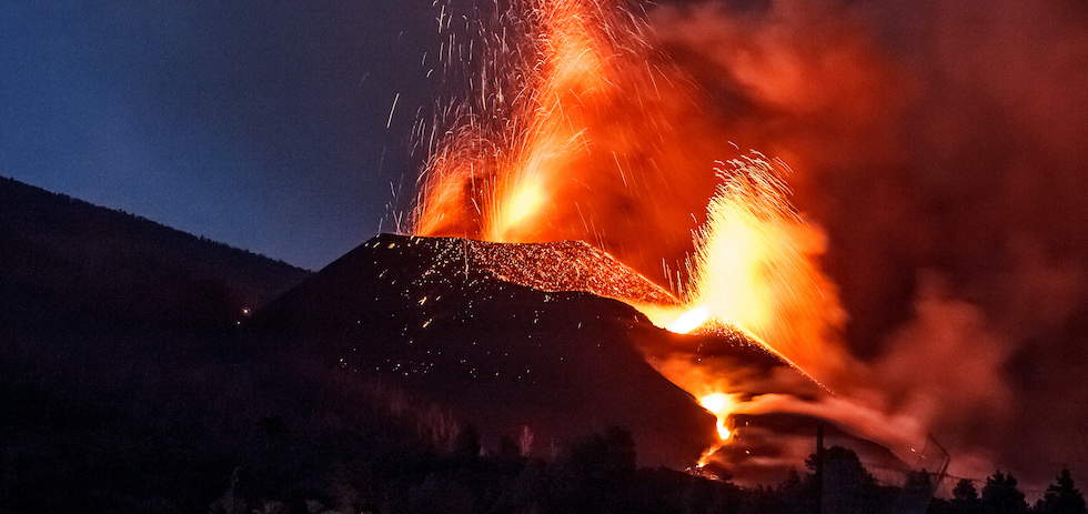 Volcán de Cumbre Vieja (La Palma). ACFI PRESS