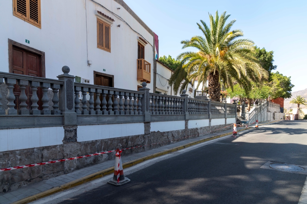 Obras de mejora estética y accesibilidad plaza Sarmiento y Coto