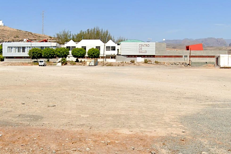 Foto del solar donde se prevé la construcción del Centro de Especialidades y residencia de mayores