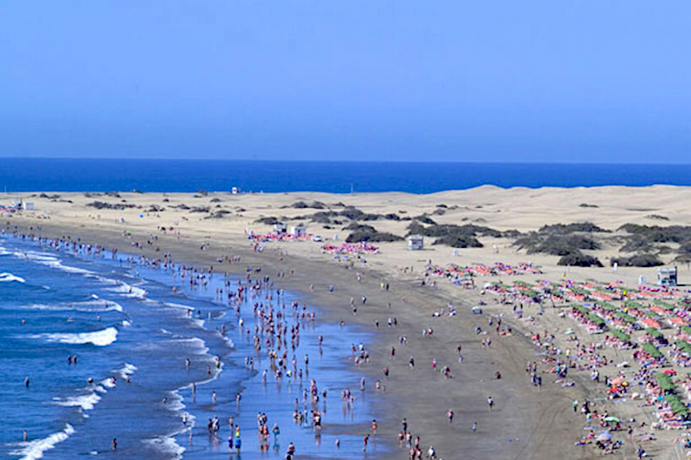 Playa del Inglés. Imagen de archivo