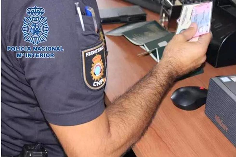 Documentación falsificada. Policia Nacional