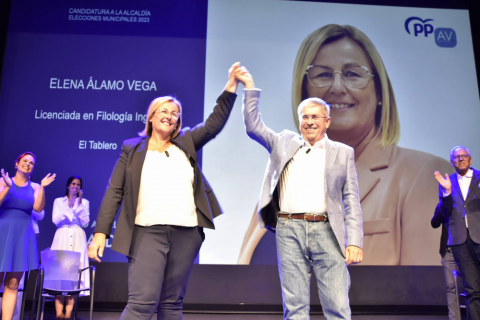 Marco Aurelio Pérez y Elena Álamo