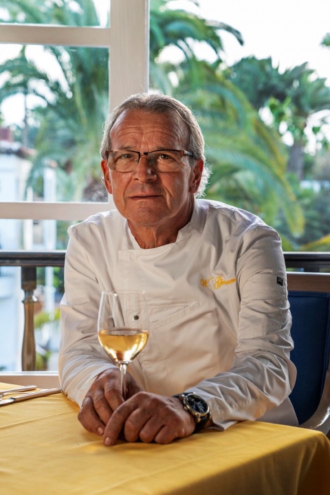 Chef Grobauer del Grand Hotel Residencia