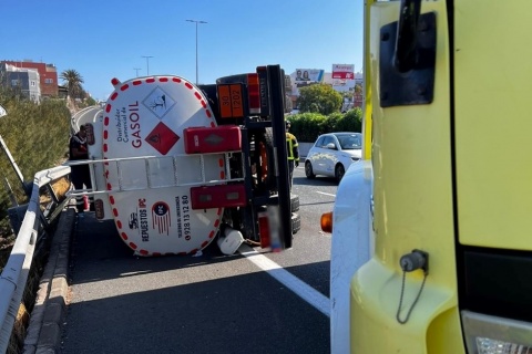 Accidente en la GC-1. 1-1-2 Canarias