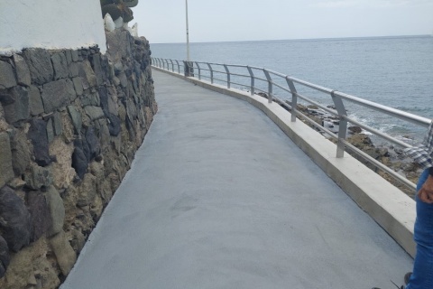 Obras del Paseo de San Agustín