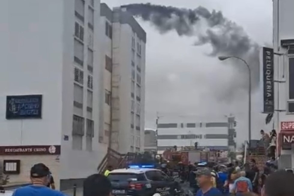 Incendio del restaurante jangtze. Maspalomas Ahora