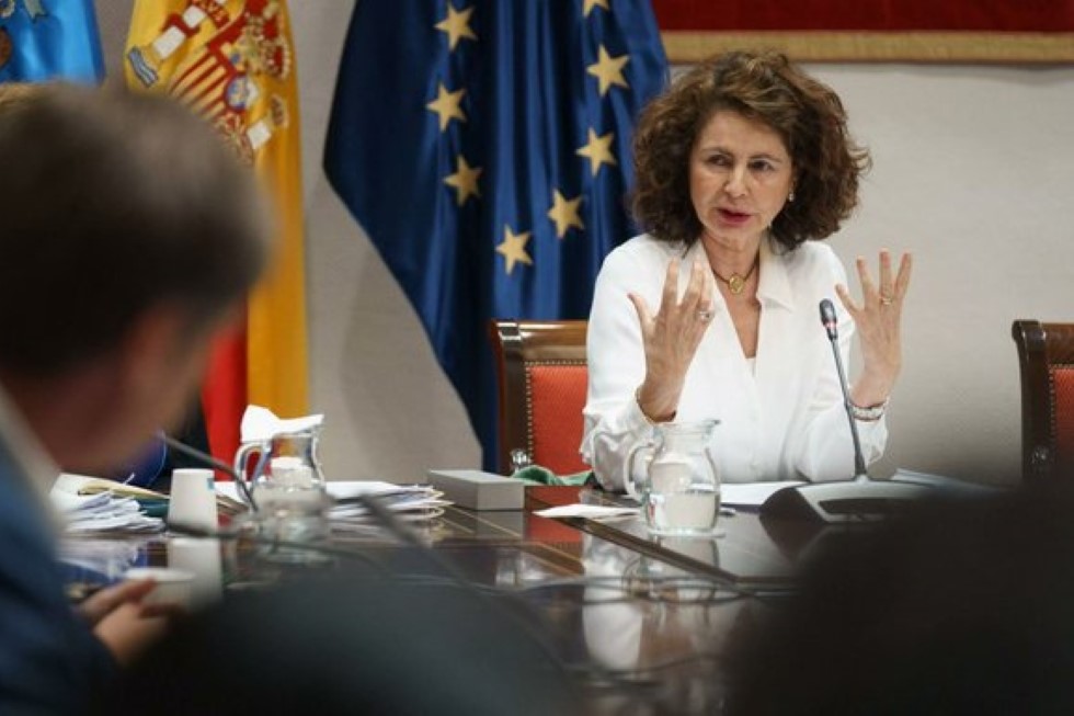 Matilde Asian, consejera de Hacienda del Gobierno de Canarias
