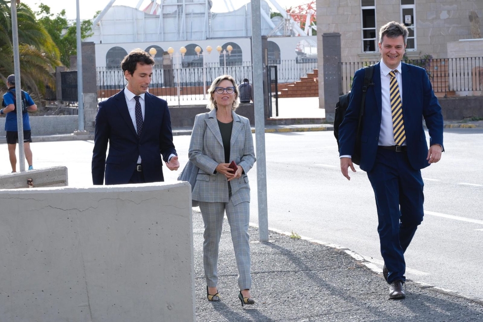 Concepción Narváez a su salida de los juzgados.  Juan Carlos Alonso / C7