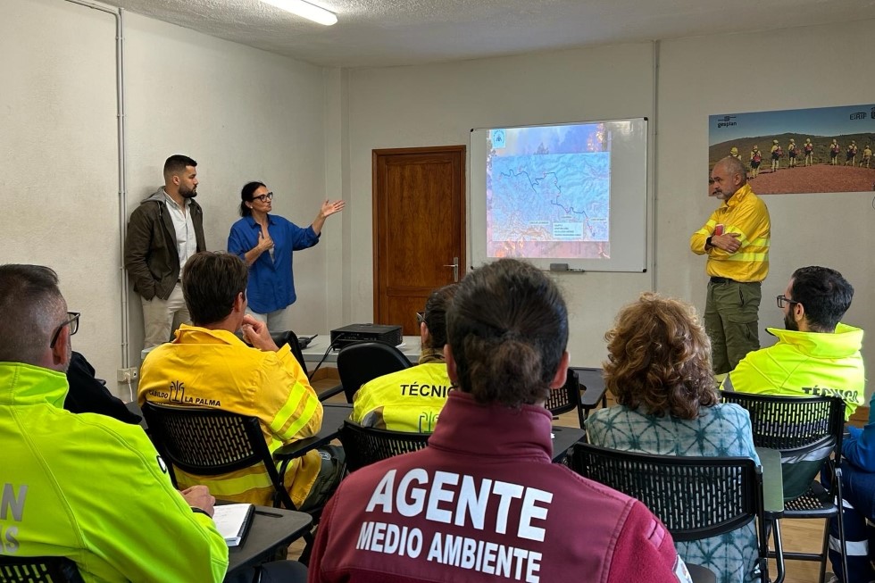 Simulacro. Cabildo de La Palma