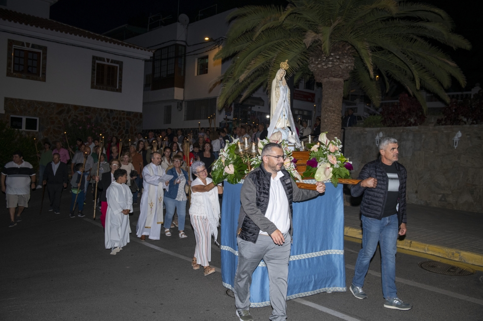 Procesión de la Virgen de Fátima
