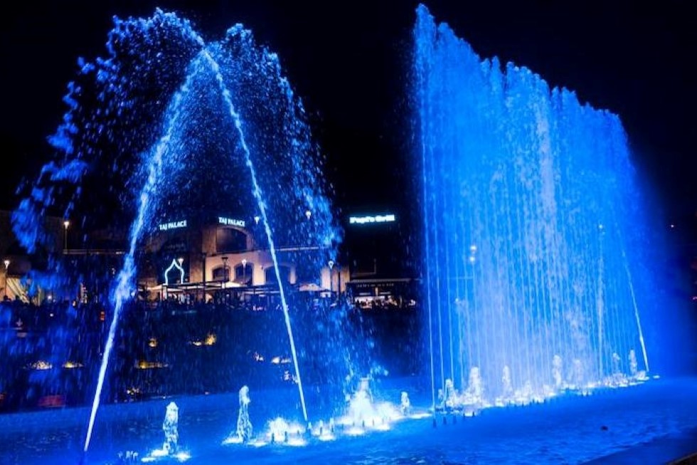 Fuente mágica del Mogan Mall