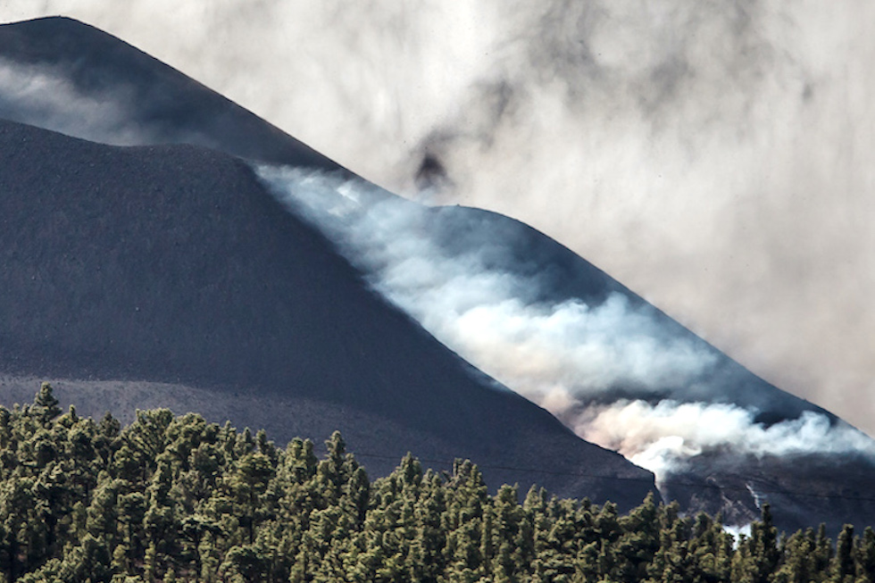 Erupción volcánica en La Palma (2021). Imagen de archivo