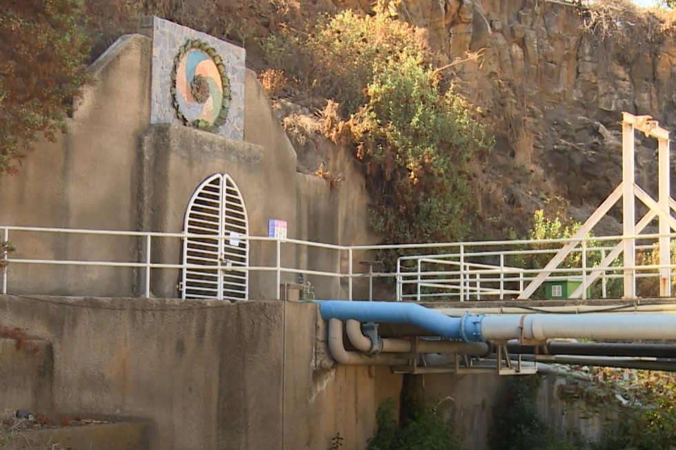 Entrada al túnel de trasvase. Imagen de archivo