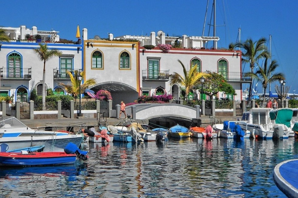 Puerto de Mogán, Gran Canaria. Imagen de archivo