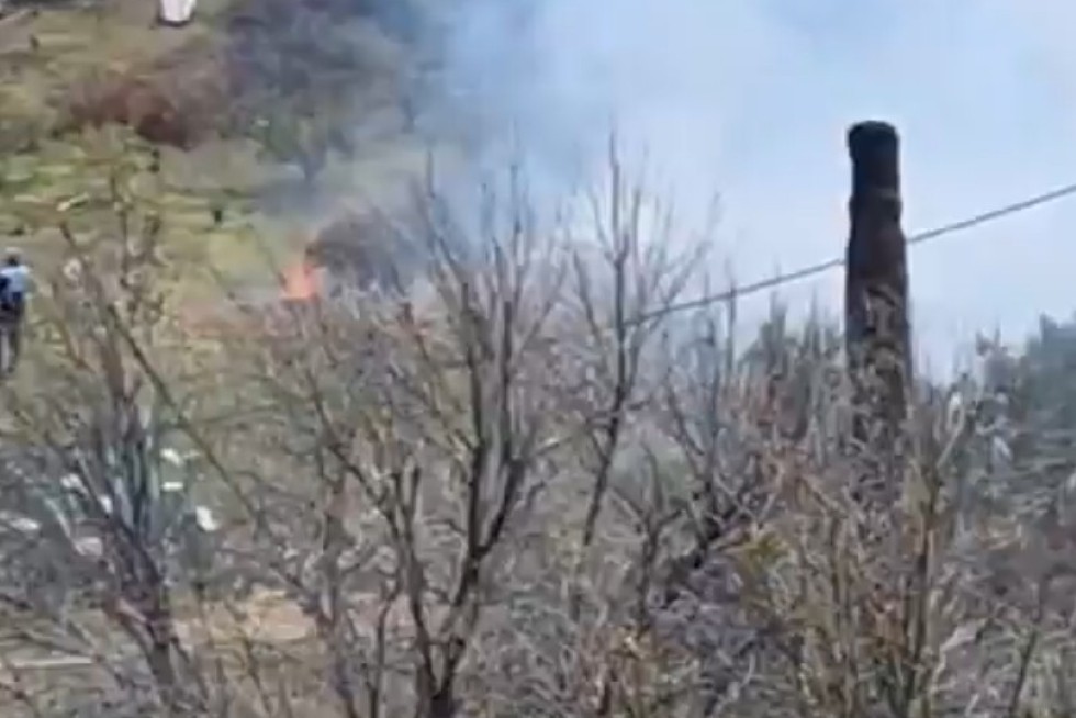 Incendio en Parral Grande