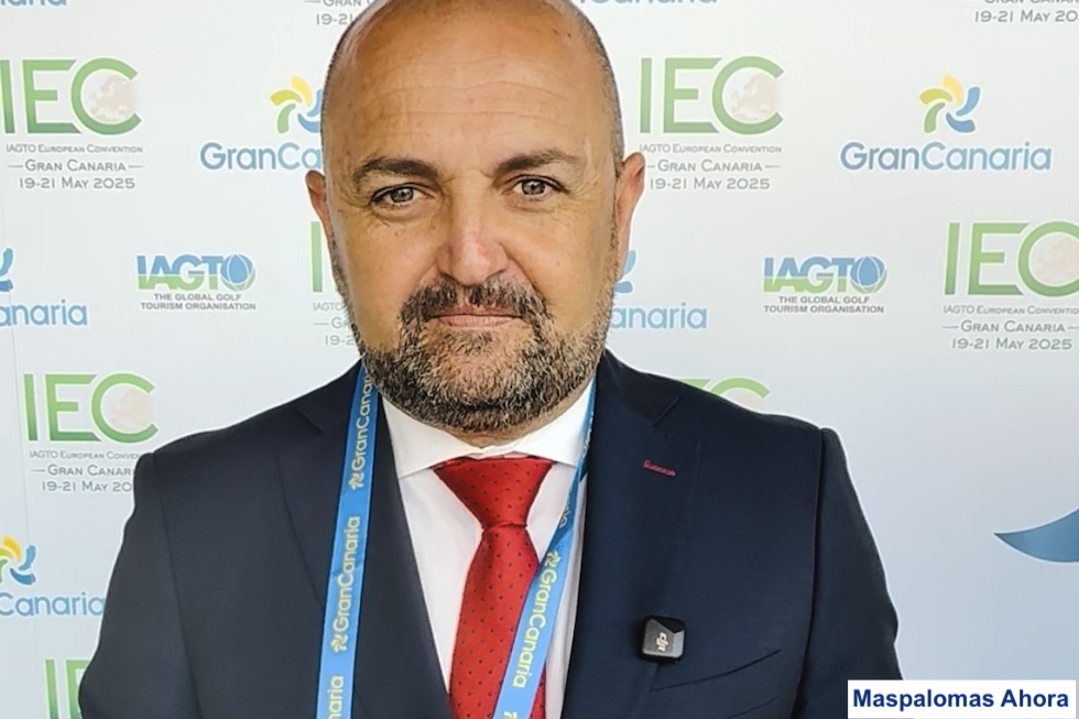El consejero de Turismo del Cabildo de Gran Canaria, Carlos Álamo | Maspalomas Ahora