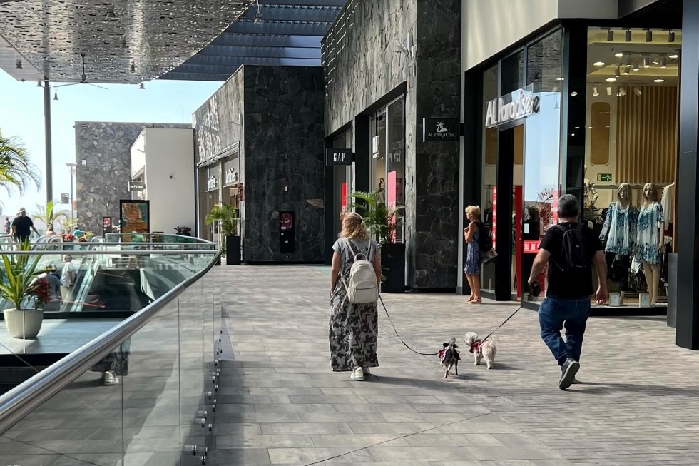 Mogan Mall. Imagen de archivo