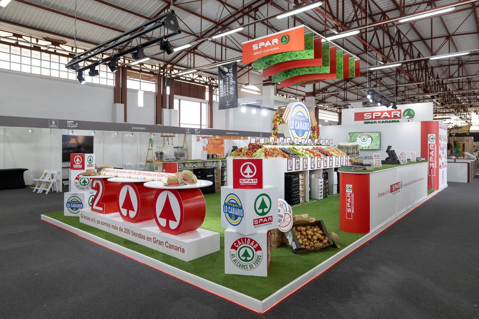Stand de SPAR en la Feria Gran Canaria Me Gusta