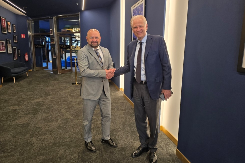 Carlos Álamo y Dominique de Villepin