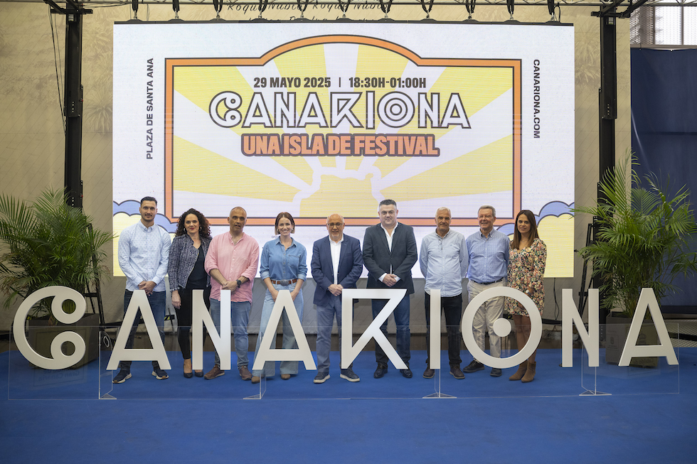 Presentación del festival Canariona. Imagen de archivo