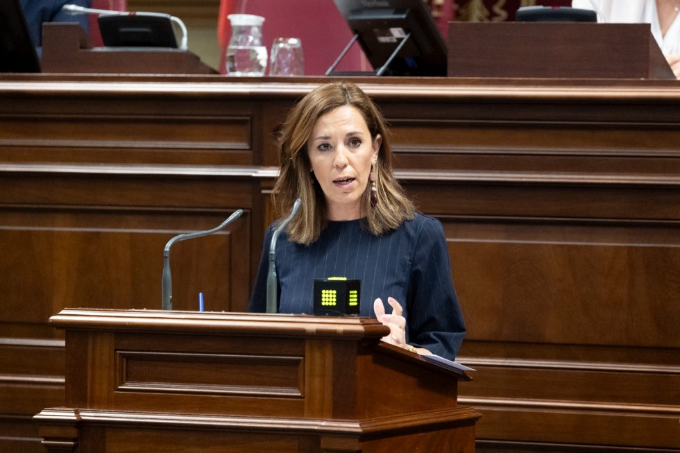 Jessica de Le&oacute;n en el Pleno del Parlamento de Canarias | Maspalomas Ahora