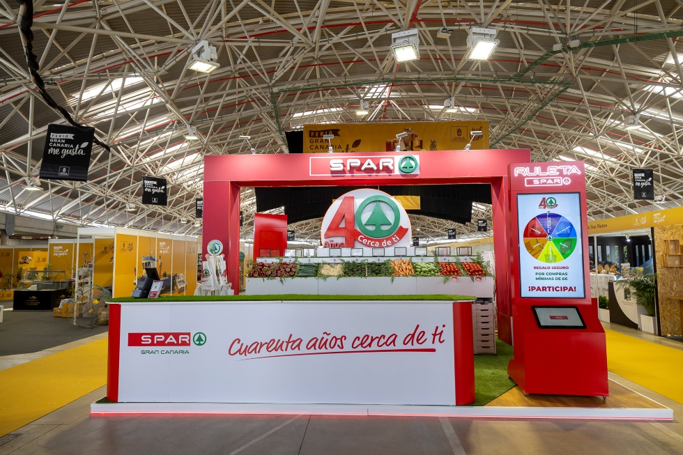 Estand de SPAR Gran Canaria en la Feria Gran Canaria Me Gusta