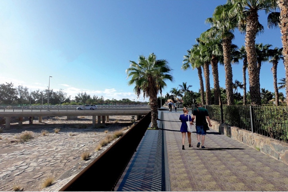 Urbanismo incentiva la renovación del Barranco de Maspalomas con 5 millones de inversión
