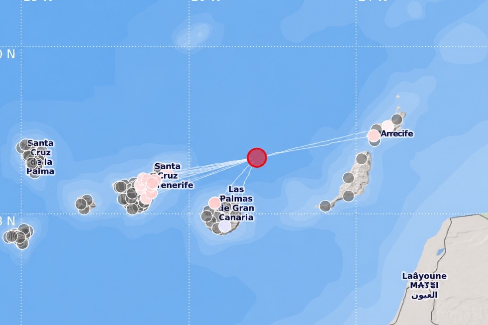 Seismo de 4,8 en Gran Canaria y Tenerife. Involcan | Maspalomas Ahora