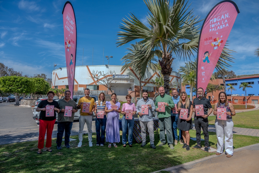 Presentaci&oacute;n de la Feria del Libro &ldquo;Mog&aacute;n, toma la palabra&rdquo; | Maspalomas Ahora