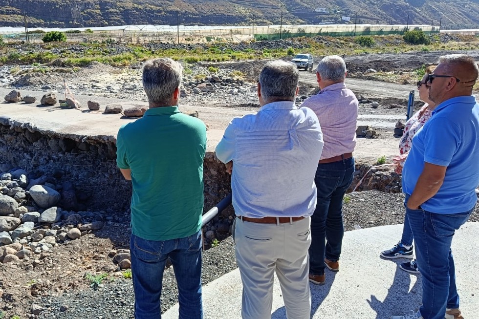 Visita del Consejo Insular de Aguas a la Aldea | Maspalomas Ahora