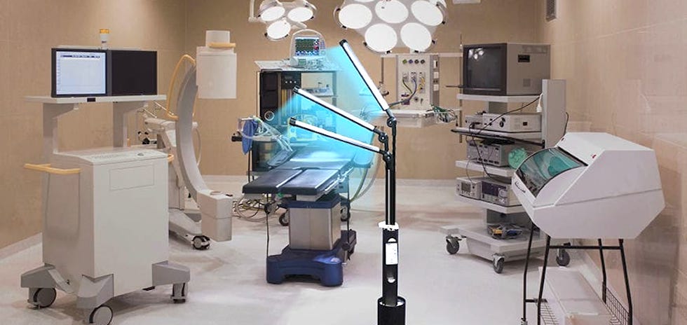 Lámpara Ultravioleta MoonBeam3 de Diversey.