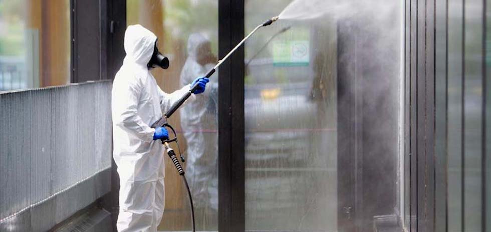 Desinfecci&oacute;n. EFE