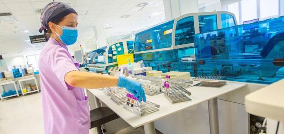 Laboratorio, PCR. EFE